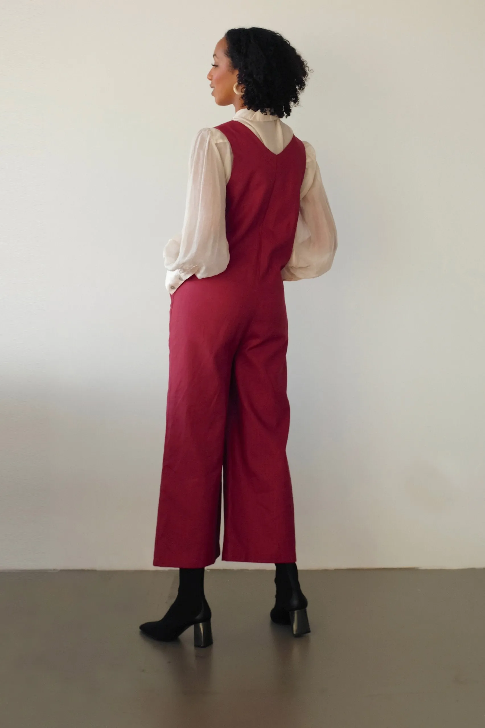 Lou jumpsuit - terracotta by Pina Studio