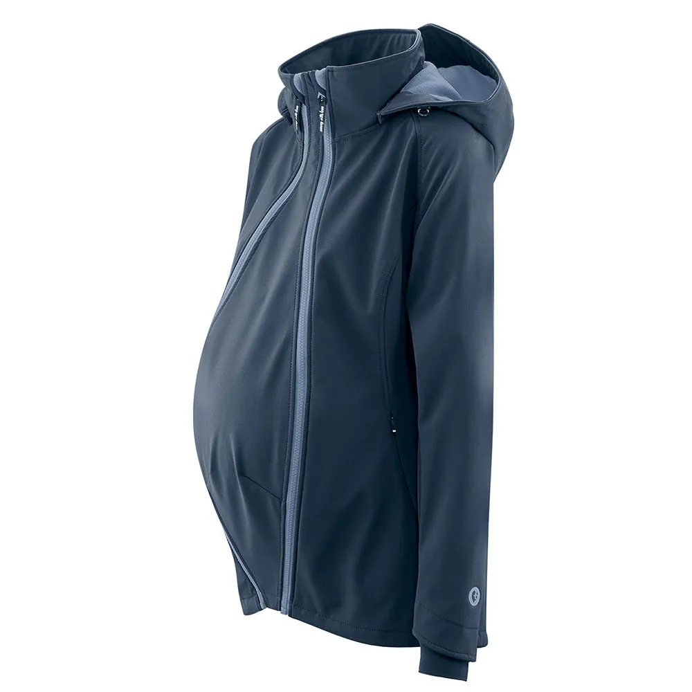 Mamalila Navy Softshell Babywearing Jacket Allrounder