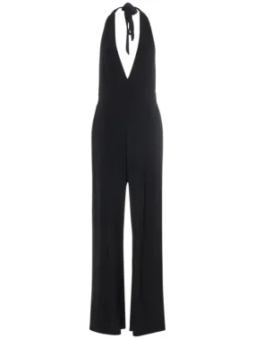 Max Mara   Nice viscose crepe halter neck jumpsuit 