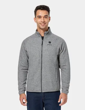 Men's Heated Full-Zip Fleece Jacket -All Colours