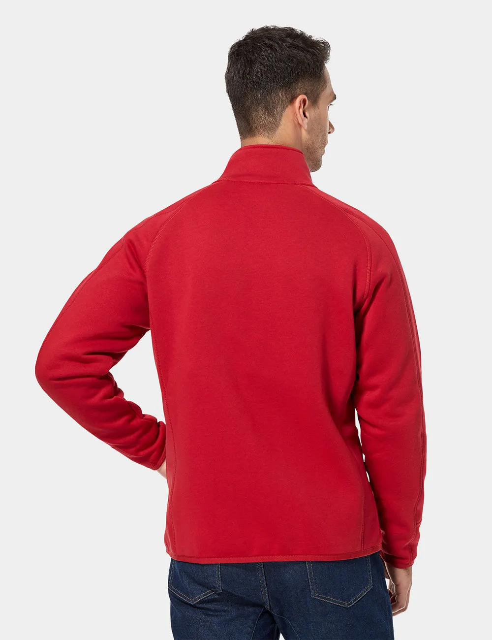 Men's Heated Full-Zip Fleece Jacket -All Colours