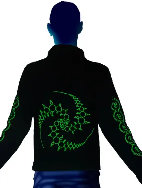 Morph Jacket (No Hood) : Lime Triskelion