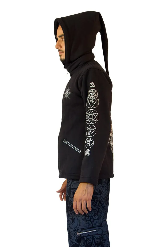 Morph Jacket Pixie Hood : Glo Chakra