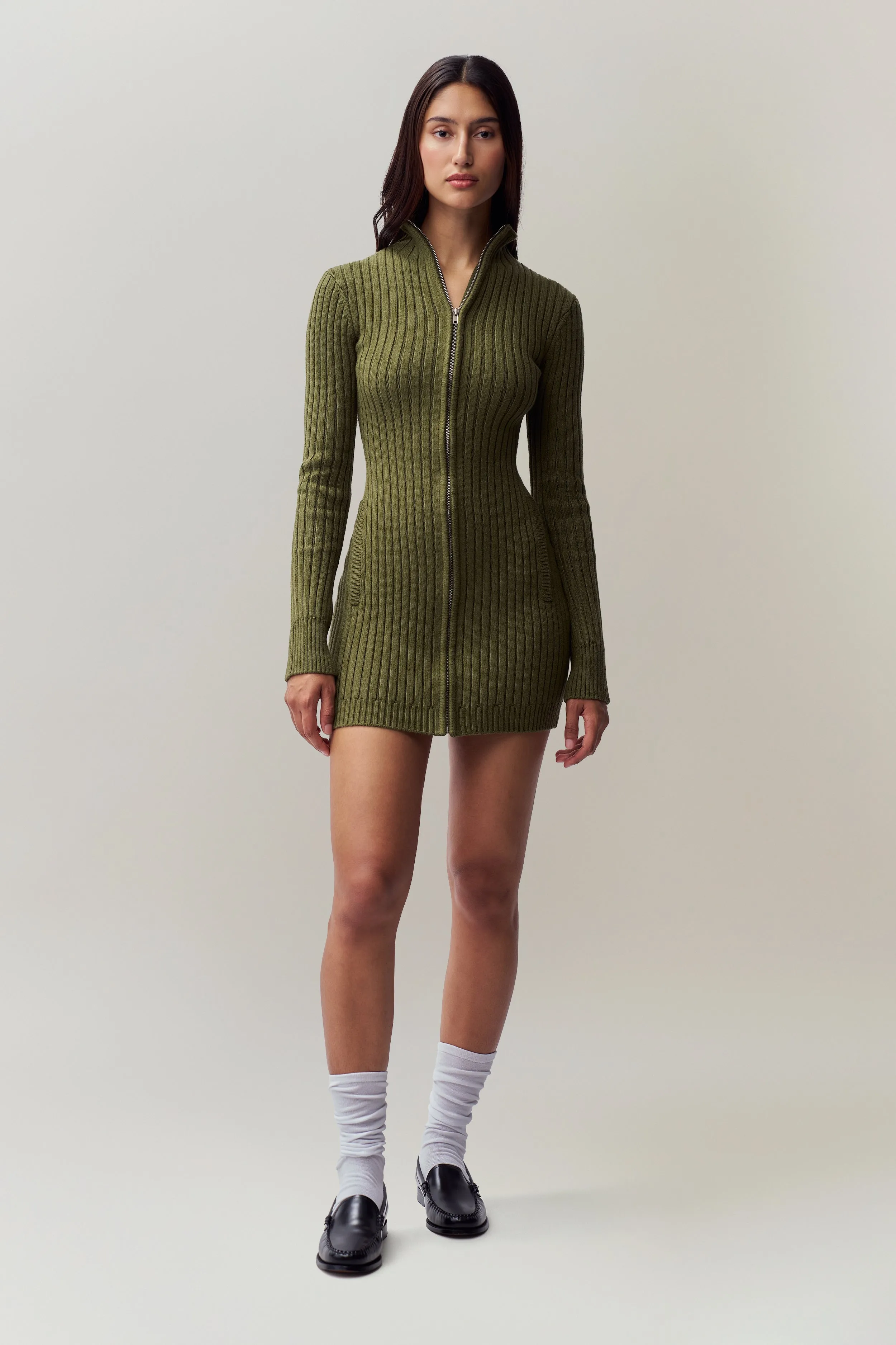 Nell Zip Up Dress