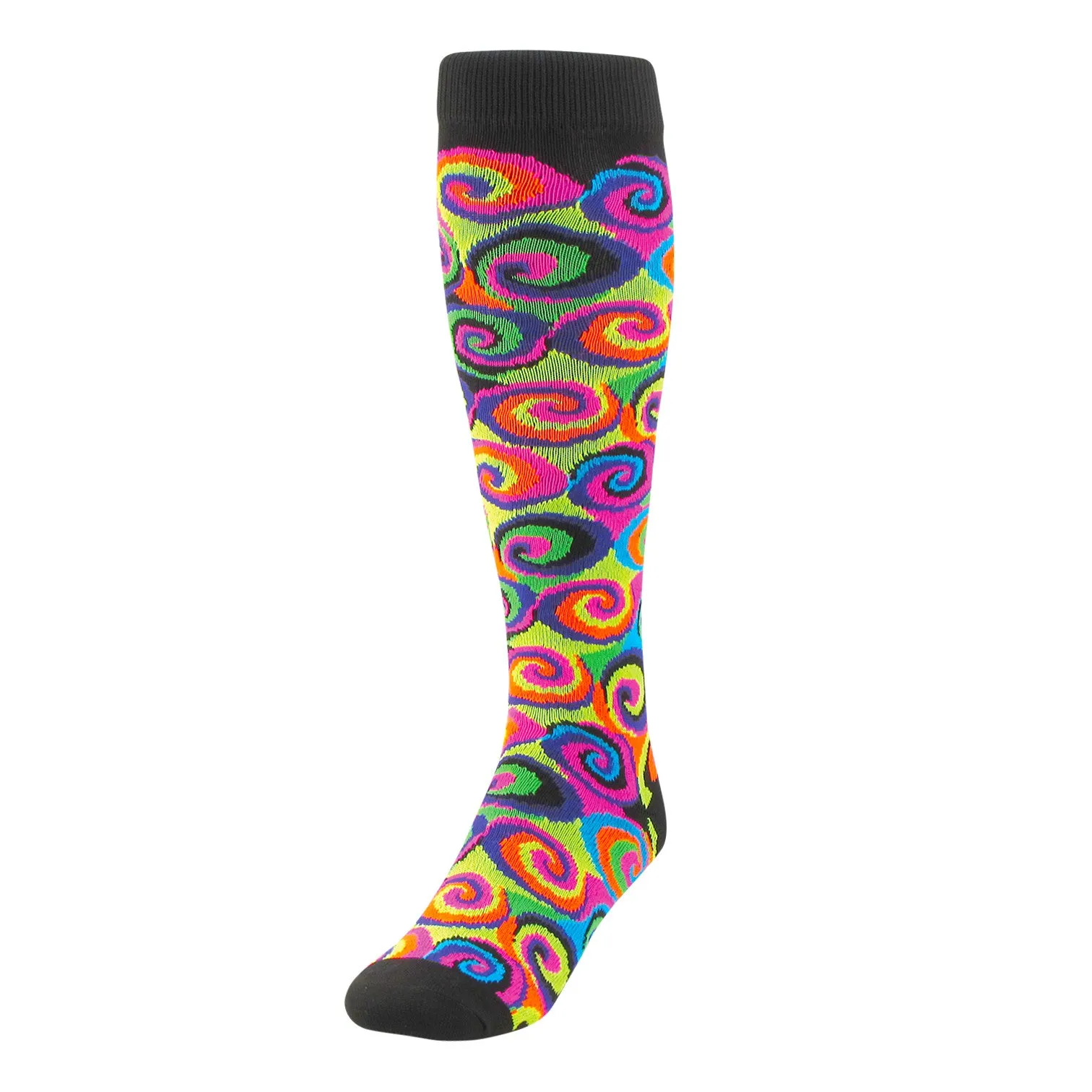 Neon Swirls Socks IN-STOCK (LP028-918)