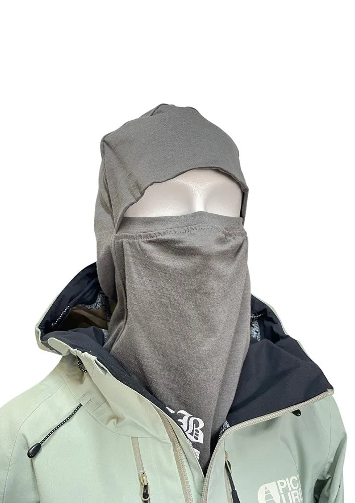 Opus Fresh x TCB Merino Balaclava - Adult - Stone