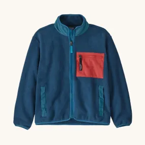 Patagonia Kids Synchilla Fleece Jacket - Tidepool Blue