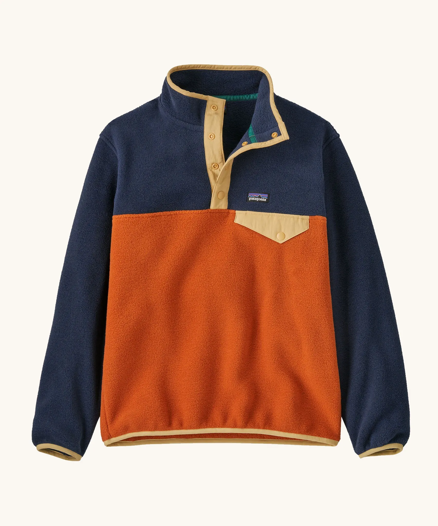 Patagonia Kids Synchilla Fleece Pullover Redtail Rust