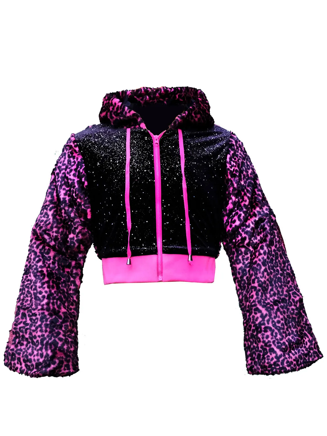 Pink Prankster  | Disco Minx Hoodie | Unisex