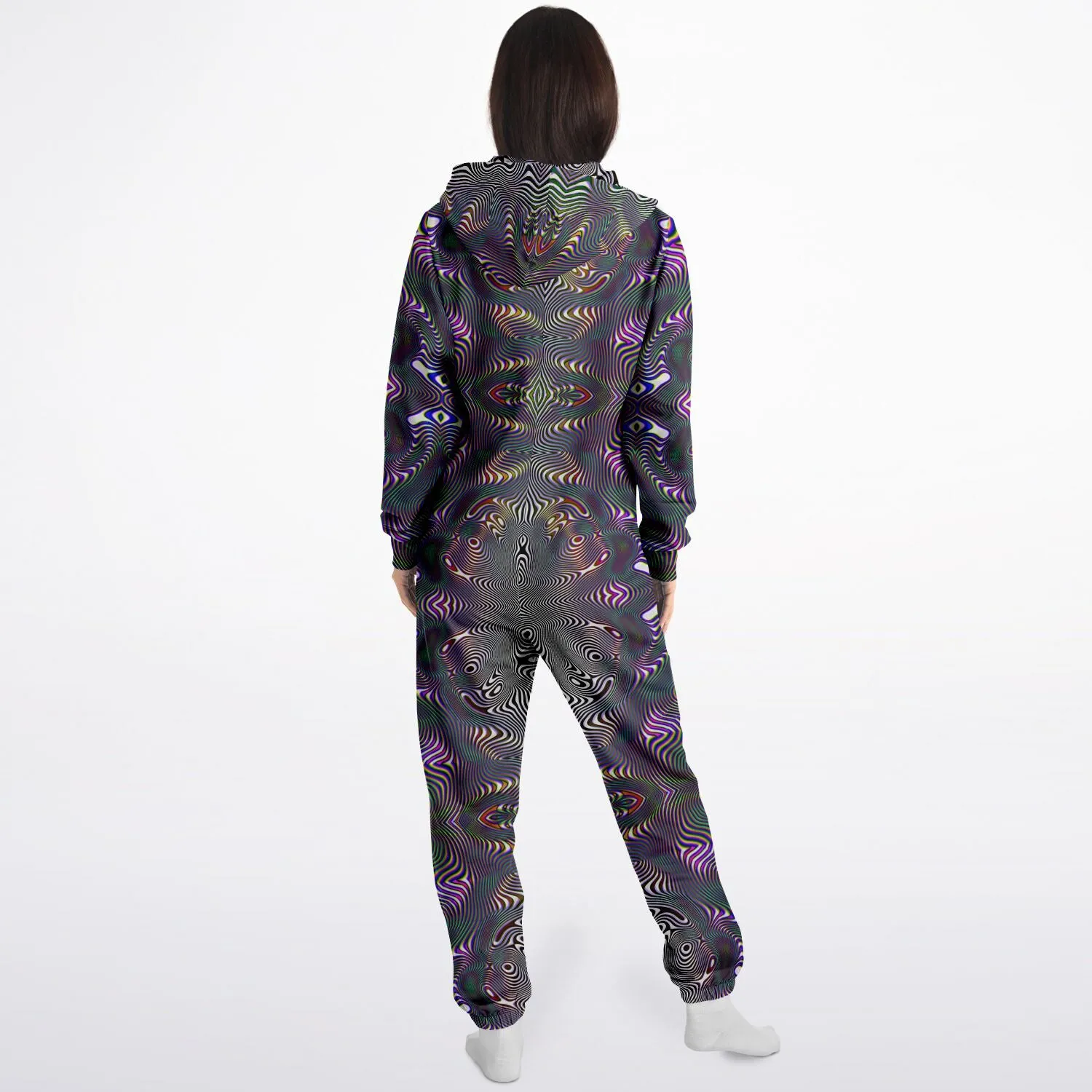 Prismatic Frequency Fashion Jumpsuit