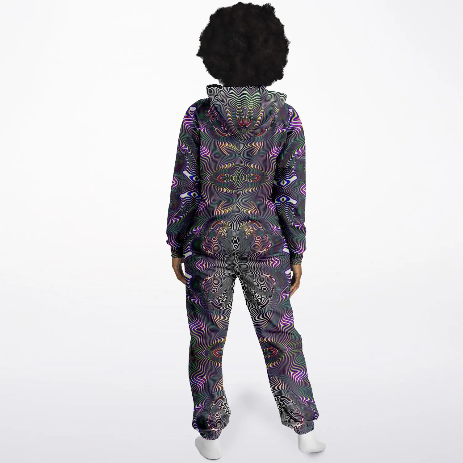 Prismatic Frequency Fashion Jumpsuit