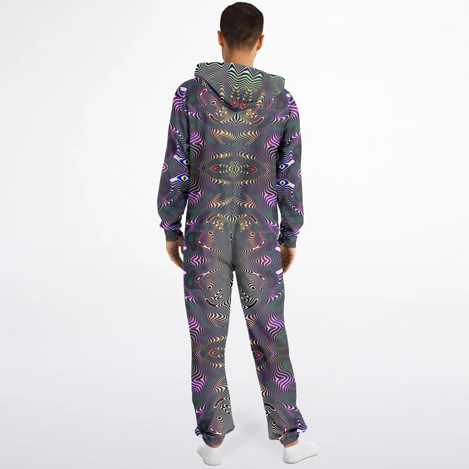 Prismatic Frequency Fashion Jumpsuit