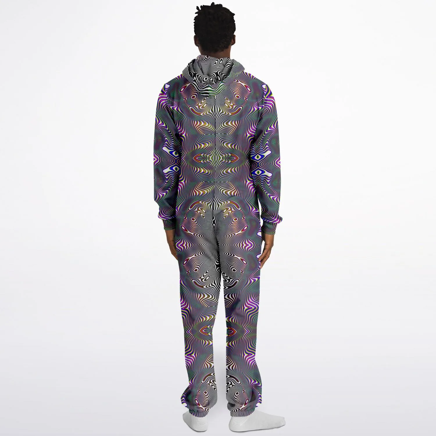 Prismatic Frequency Fashion Jumpsuit