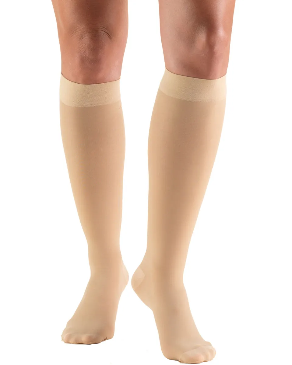 ReliefWear Women's TruSheer Knee High Support Stockings 30-40 mmHg