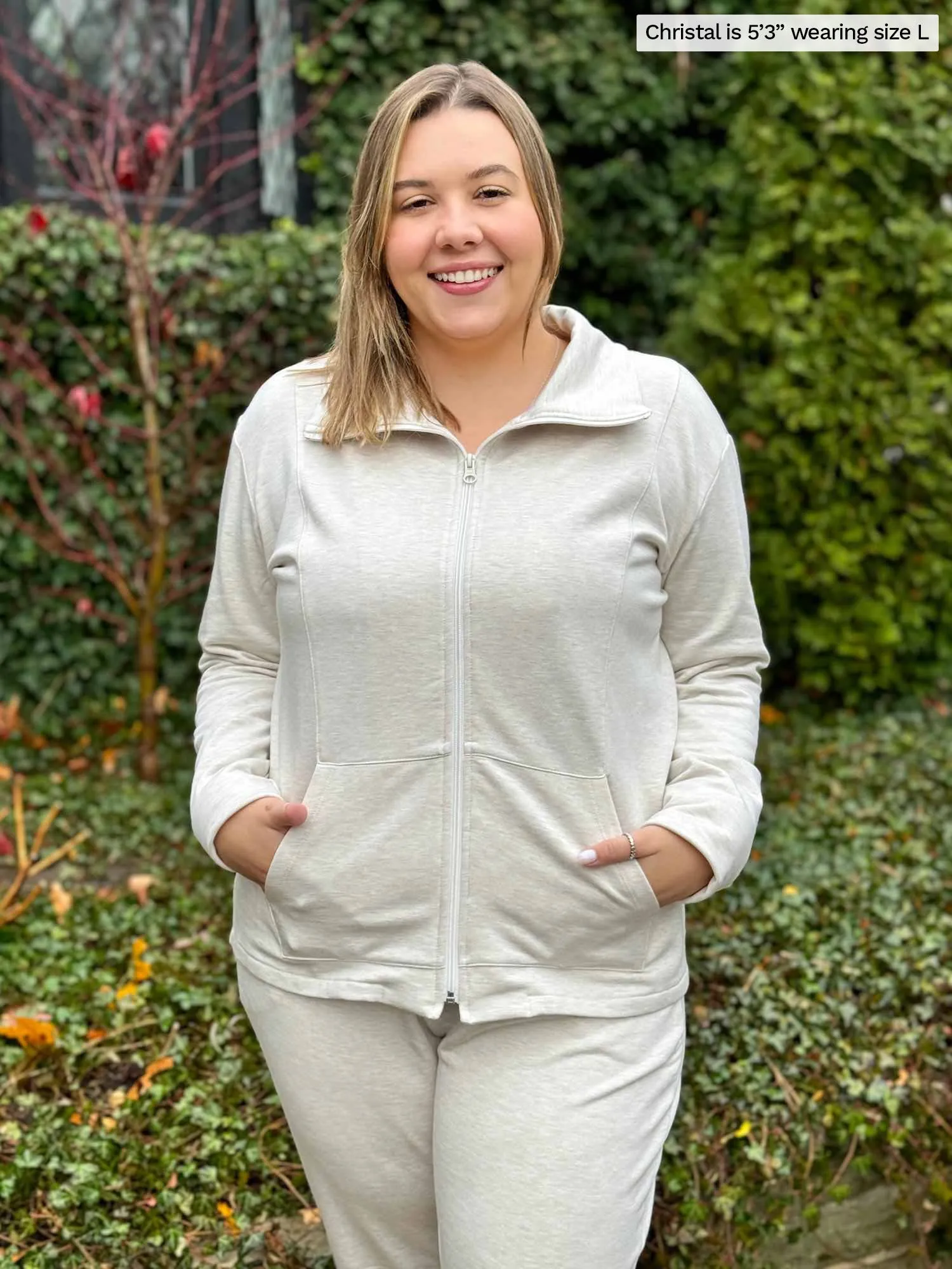 Shaelyn full zip luxe fleece jacket - FINAL SALE