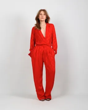 Silk Trouser Jumpsuit