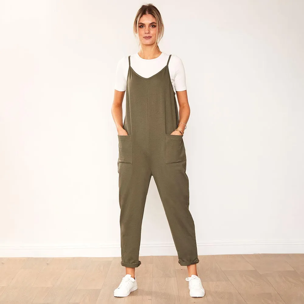 Sophie Jumpsuit (Khaki)