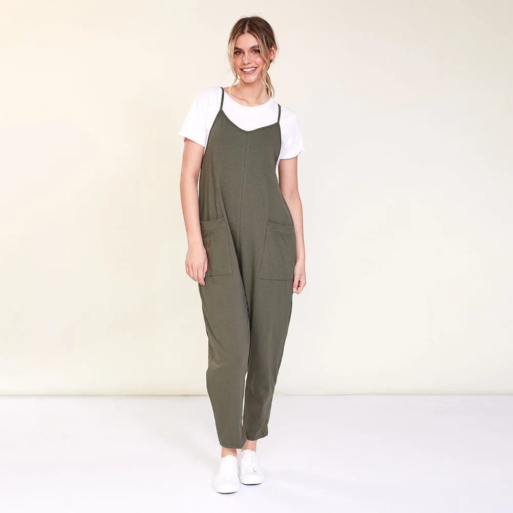 Sophie Jumpsuit (Khaki)