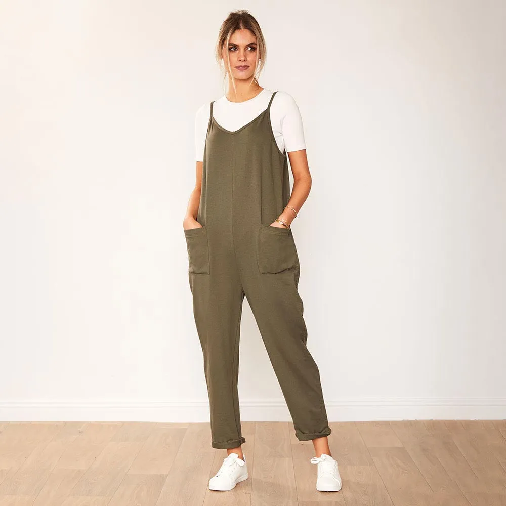 Sophie Jumpsuit (Khaki)