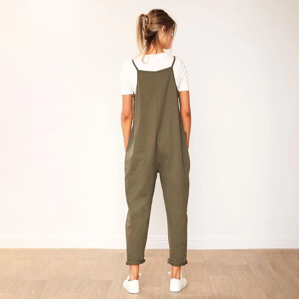 Sophie Jumpsuit (Khaki)