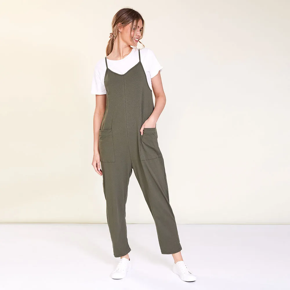 Sophie Jumpsuit (Khaki)