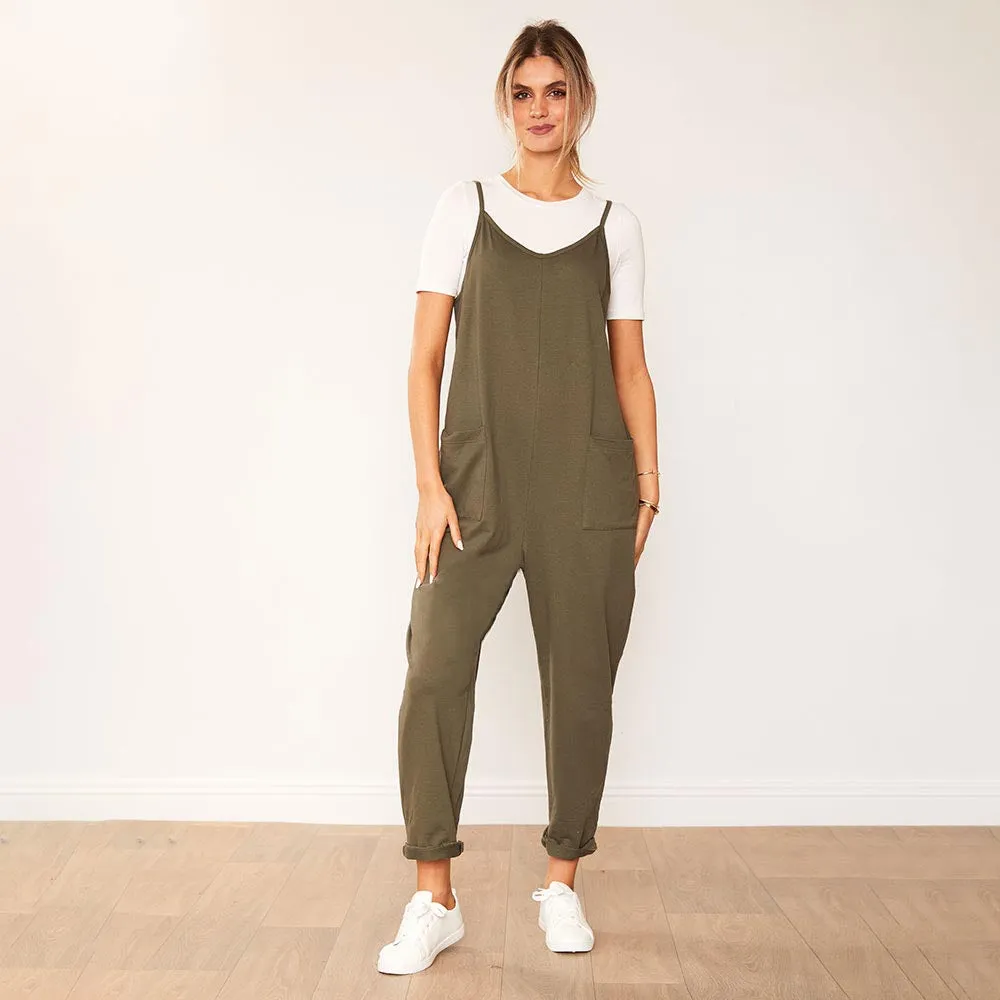 Sophie Jumpsuit (Khaki)