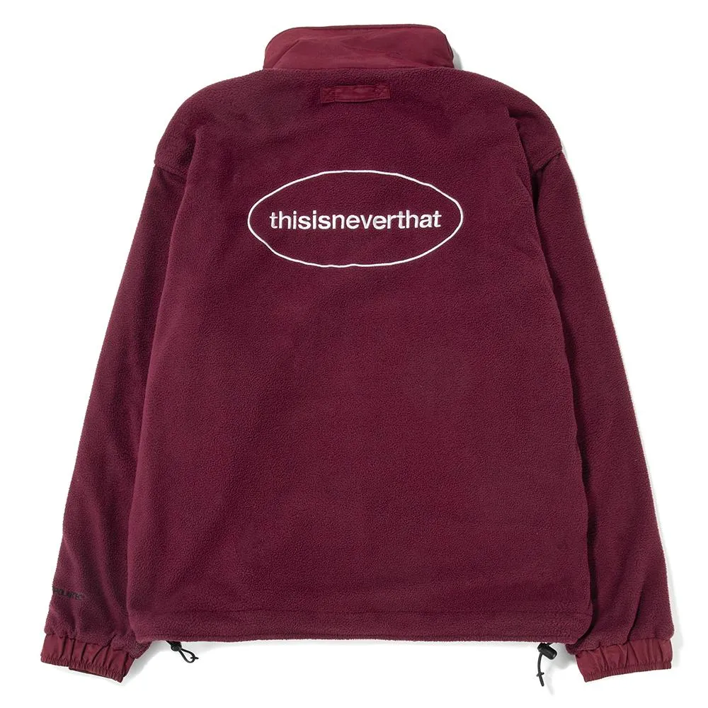 thisisneverthat Polartec Fleece Jacket / Burgundy