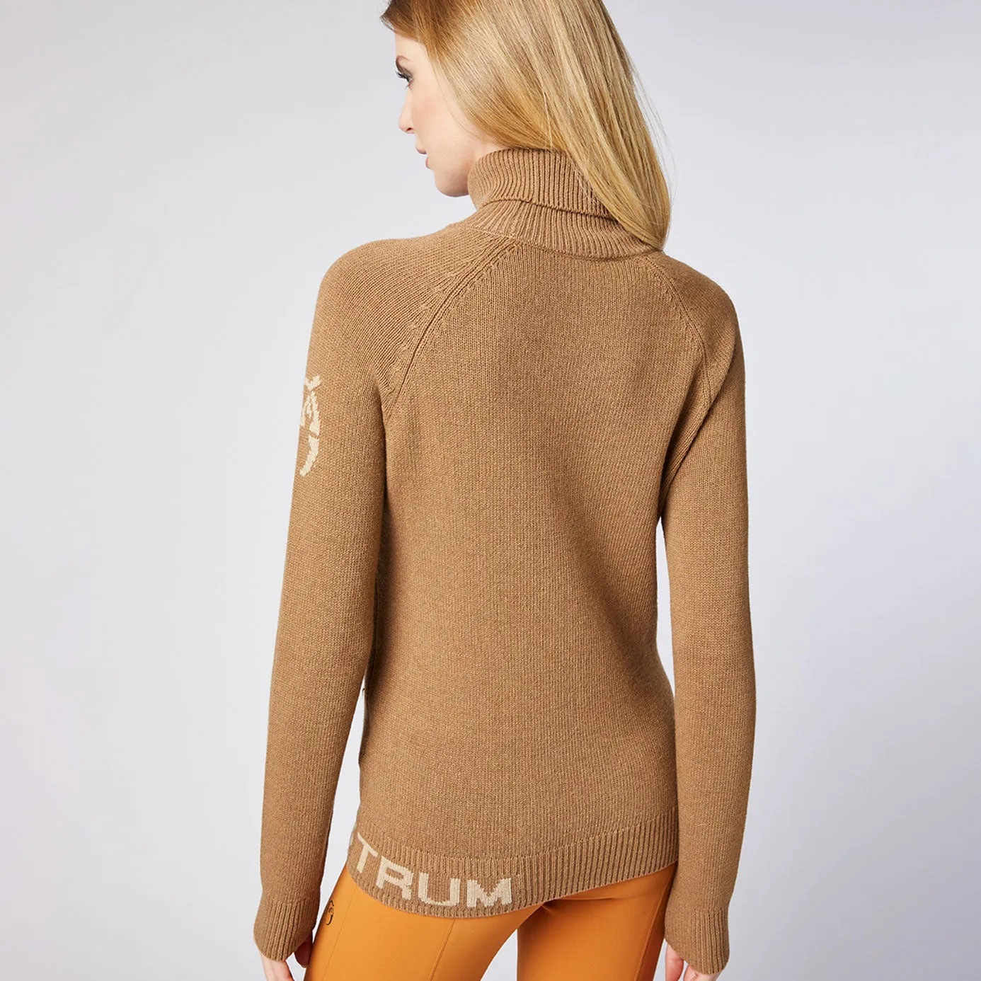 Vestrum Soraga Turtleneck Jumper - Corten/Beige