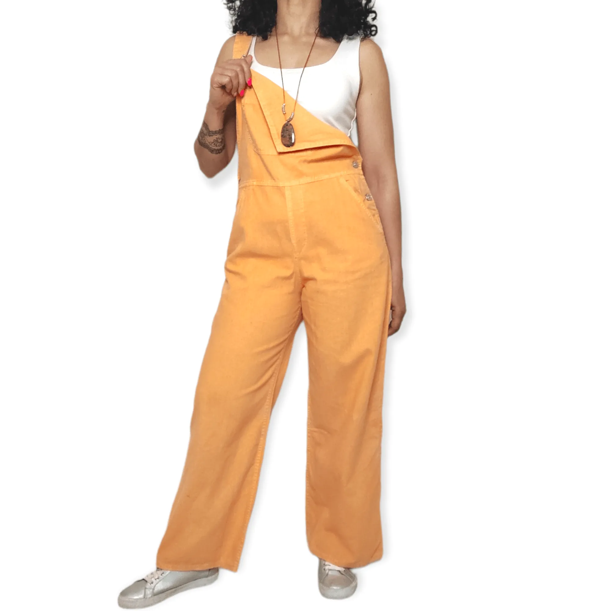 Women Jumpsuit - Orange