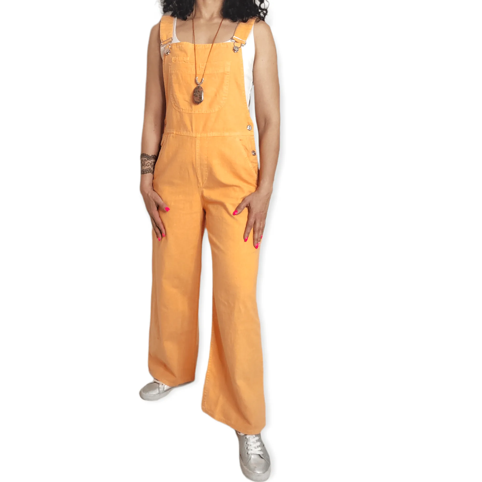 Women Jumpsuit - Orange