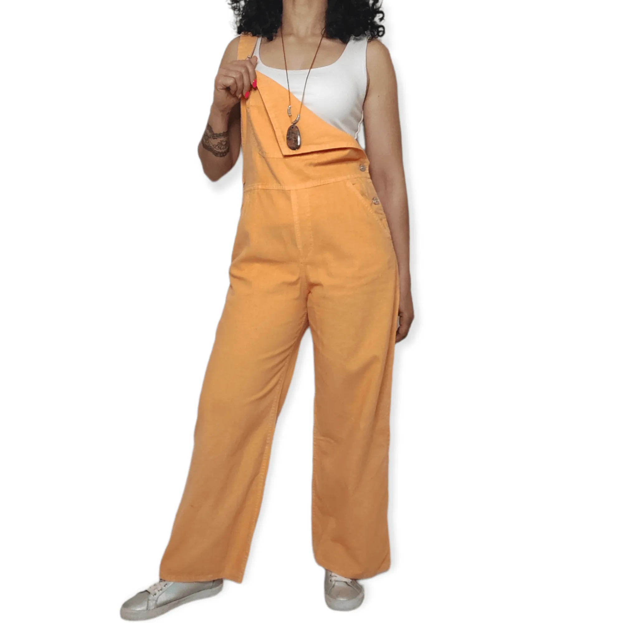 Women Jumpsuit - Orange