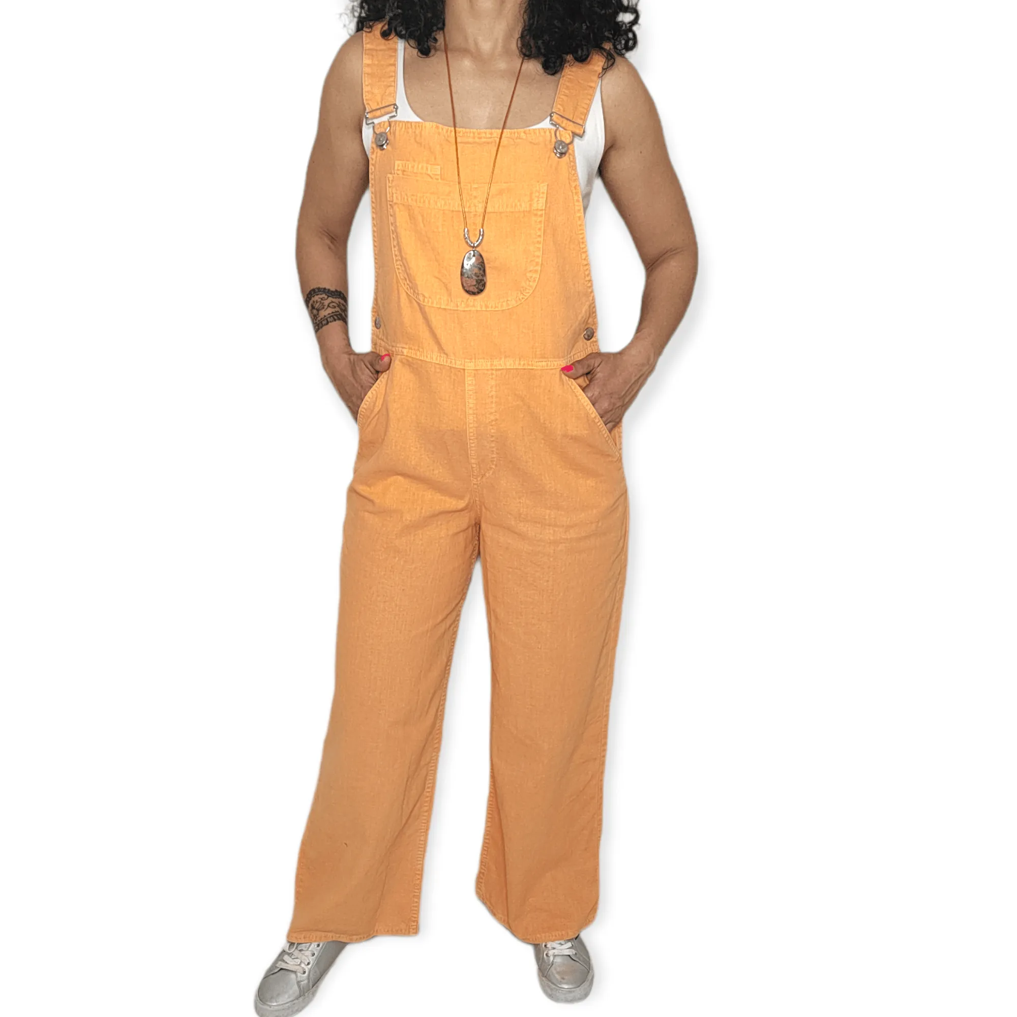 Women Jumpsuit - Orange