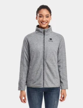 Women's Heated Full-Zip Fleece Jacket - New Colours