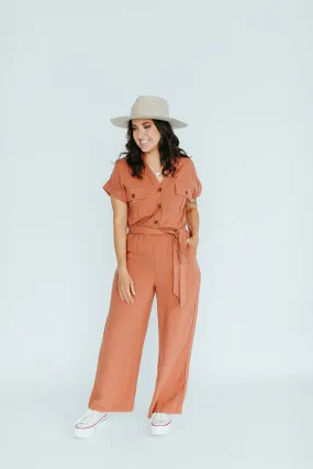 Yesenia Button Jumpsuit