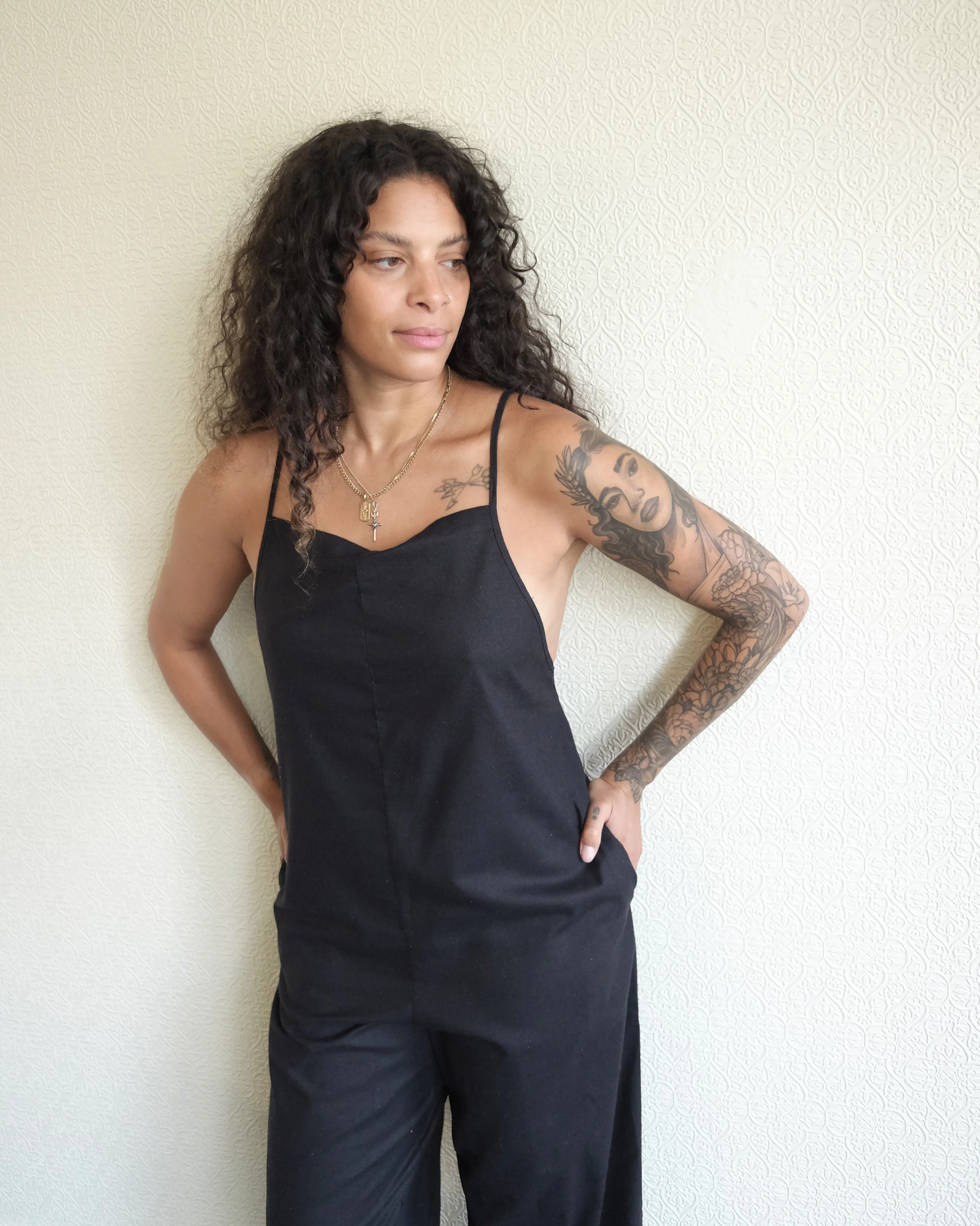 Yumi Jumpsuit, Black